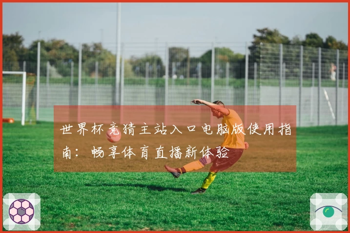 世界杯竞猜主站入口电脑版使用指南：畅享体育直播新体验